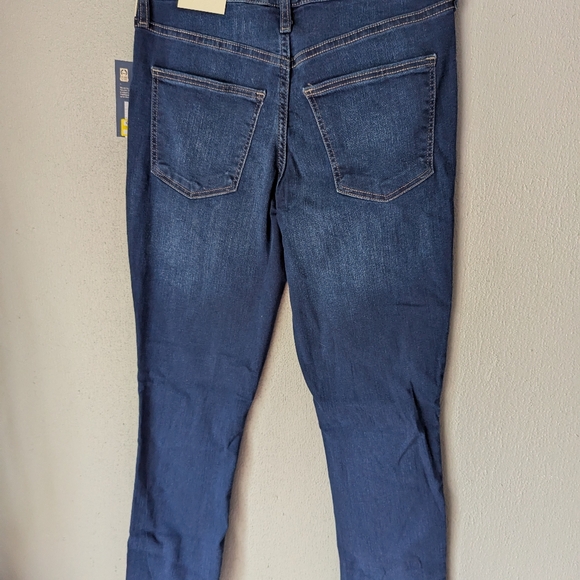 Universal Thread Mid-rise Skinny Dark Wash Jeans 0 - Picture 5 of 7